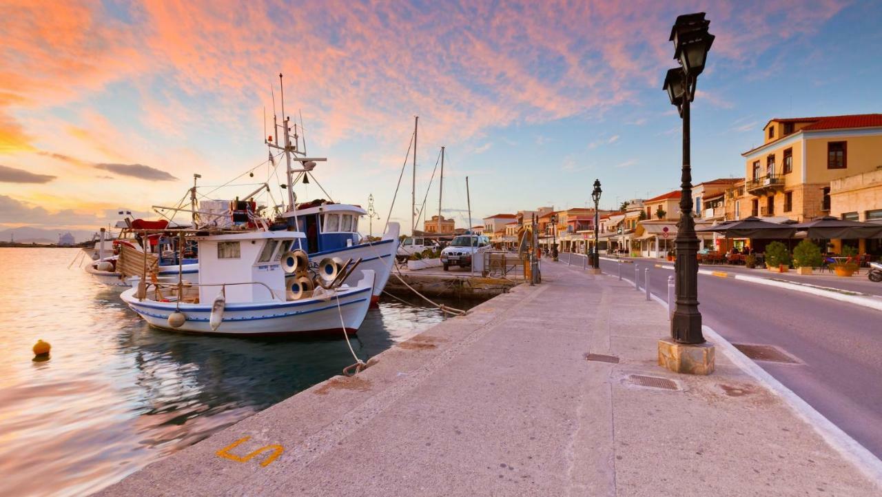 The Roof - Flat Sea View In Aegina Town Apartment Екстериор снимка