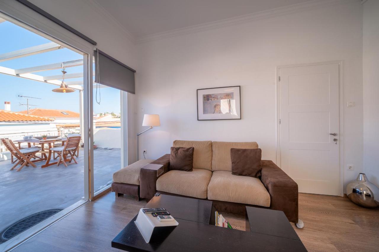 The Roof - Flat Sea View In Aegina Town Apartment Екстериор снимка