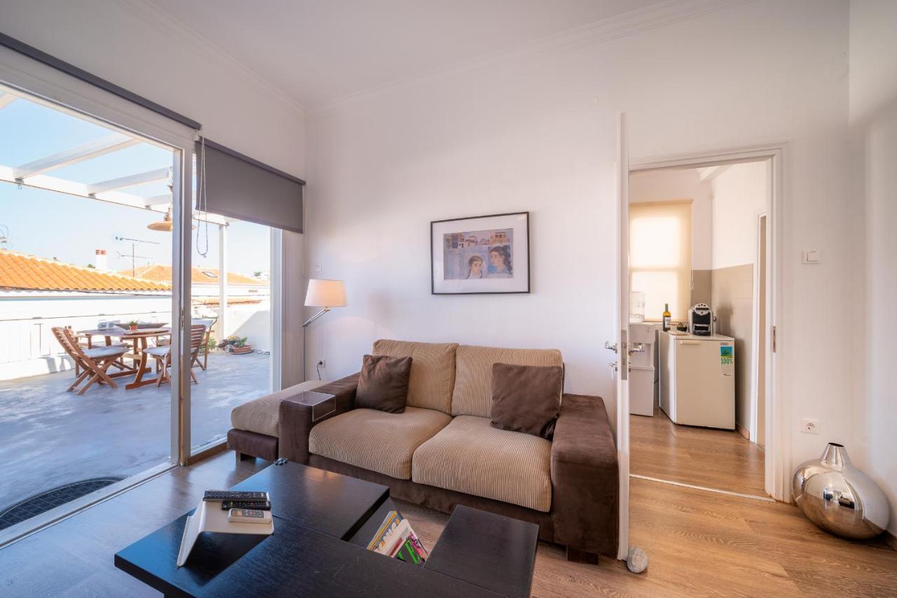 The Roof - Flat Sea View In Aegina Town Apartment Екстериор снимка