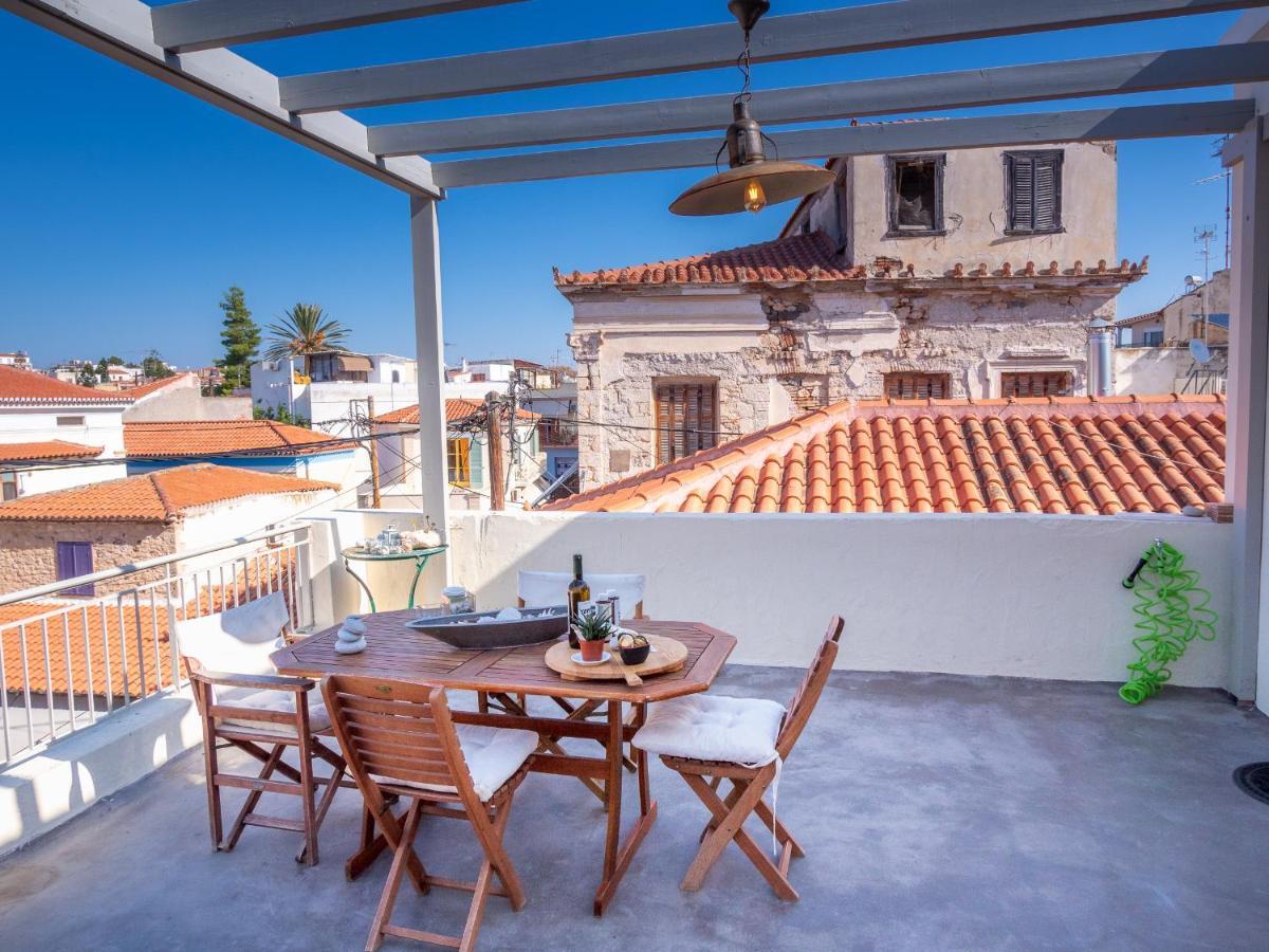 The Roof - Flat Sea View In Aegina Town Apartment Екстериор снимка